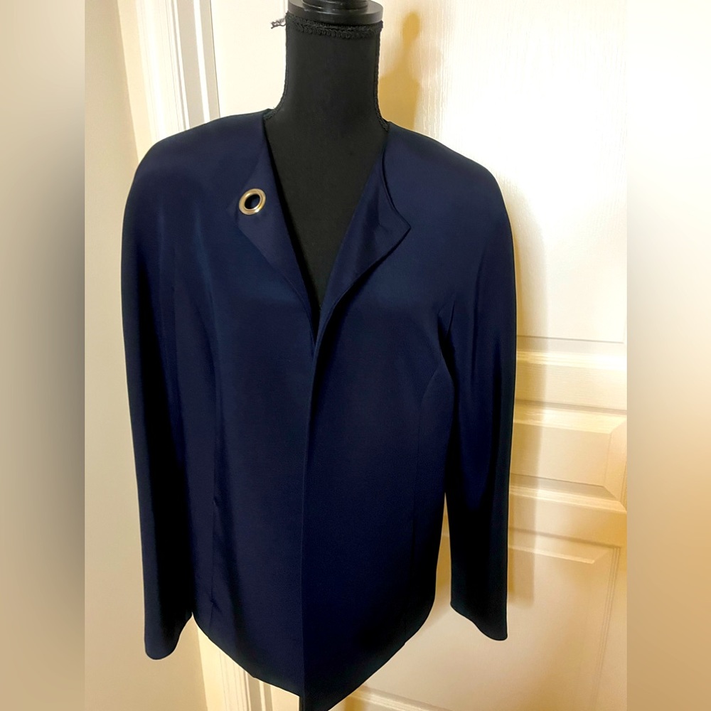 Dana Bachman Navy Blazer Size 2